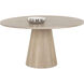 Elina 54 X 29.5 inch Light Oak Dining Table